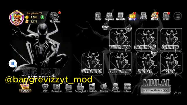 HGI TEMA SPIDERMAN🔥APK MOD HIGGS DOMINO RP VERSI 2.79 TERBARU X8 SPEEDER • HIGGS GAMES ISLAND