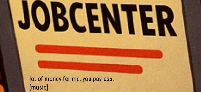 Jobcentre, I love you - Jobcenter, ich liebe dich