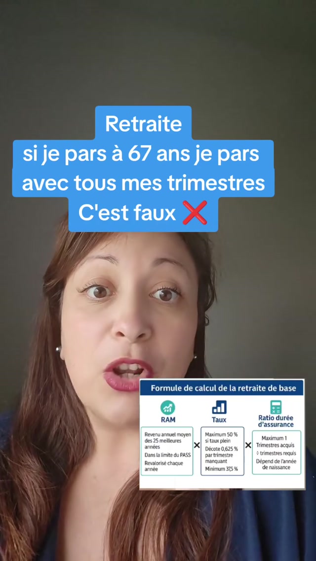Retraite, si je pars à 67 ans je pars automatiquement avec tous mes trimestres