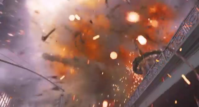 4K HDR - Chitauri Invasion - The Avengers (2012)