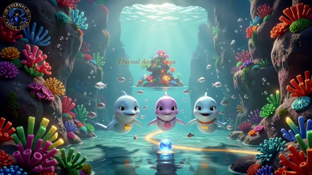 Dolphin Friends Adventure 🐬🌊 | Magical Underwater Journey | 