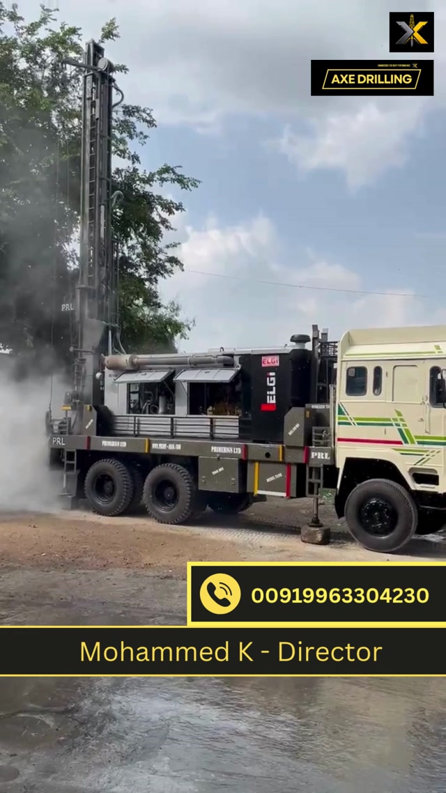 borewell drilling rig manufacturer
