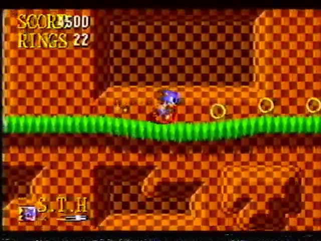 SONIC-El_Pendrive/USB_Azul (SONICTHEHEDGEHOG) VHS (Warning: Heavy flashing lights and jump scares!)
