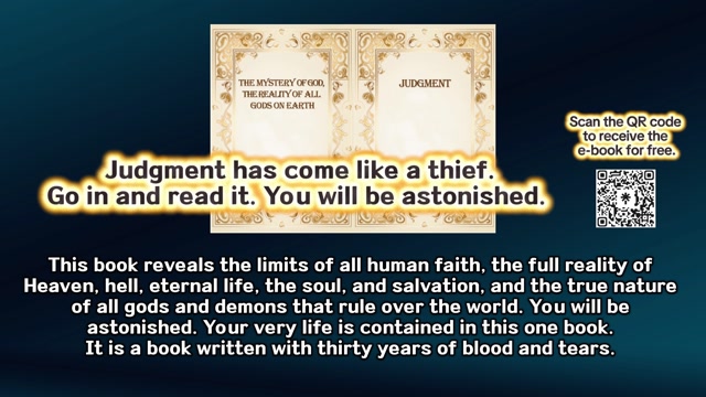 Judgment has come like a thief. 