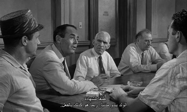 (1957)  (12 Angry Men)   ـ 12 رجلا غاضبا