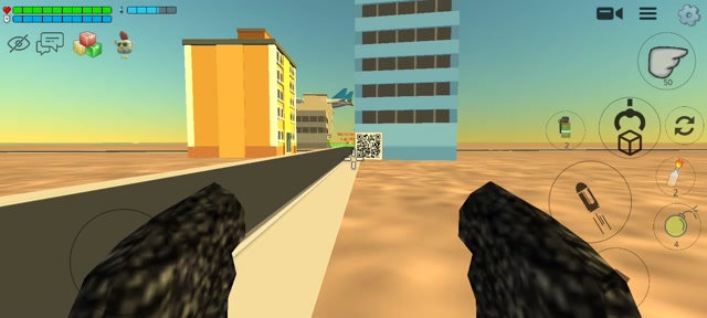 Pov: ves un código QR en chicken gun
