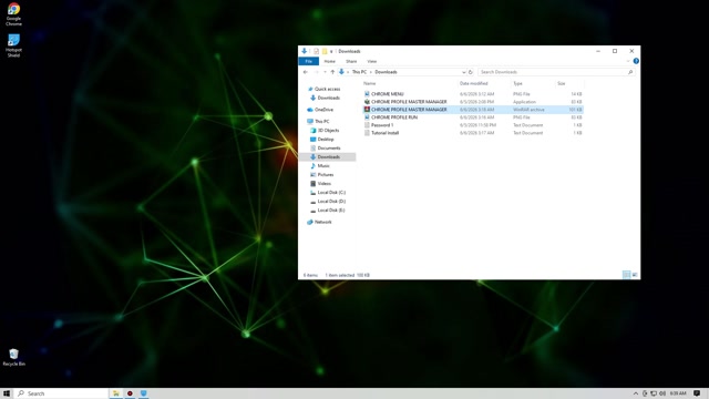 Chrome Profile Master Manager