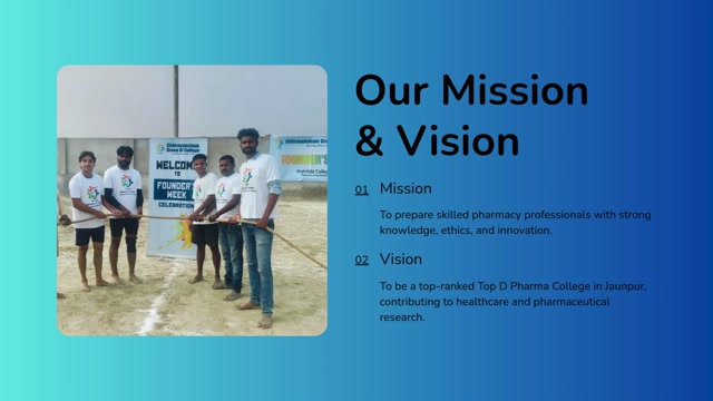 B Pharma Institute - Mahrishi College of Pharmacy