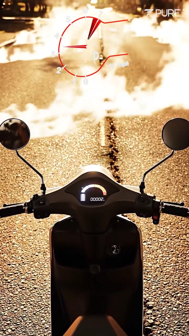 🚀 The future of riding is electric — but safety comes first.