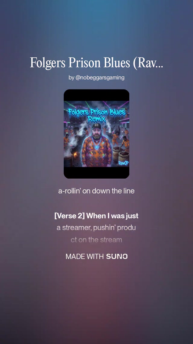 Folgers Prison Blues (Rave Edition)