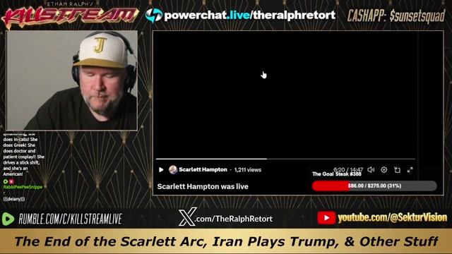 ethan ralph killstream june 3rd 2026