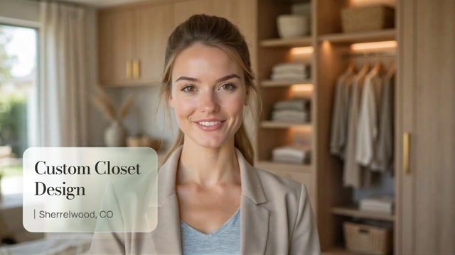 Custom Closet Design in Sherrelwood, CO_1080p_caption