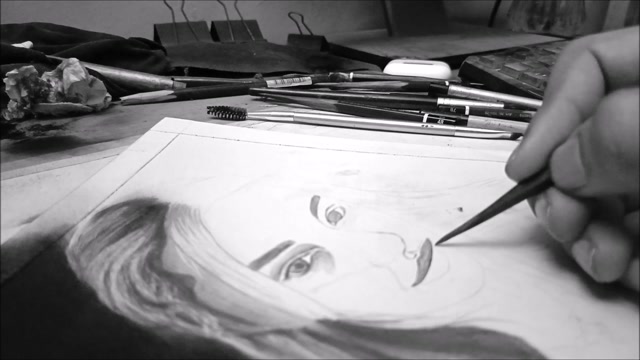 breckie Hill Content creator star Portrait Sketch Nude art Naked fashion onlyfan erotic big boobs