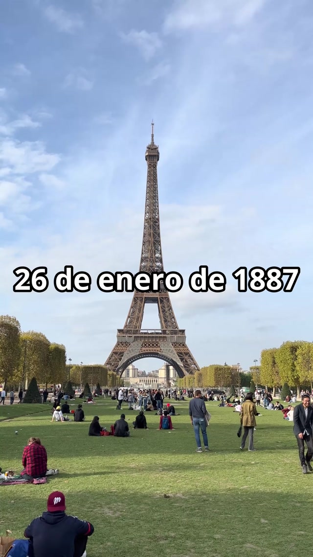 ¿Cuándo se construyó la Torre Eiffel?