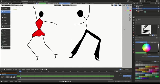 Blender 2.83 - Grease Pencil - 5