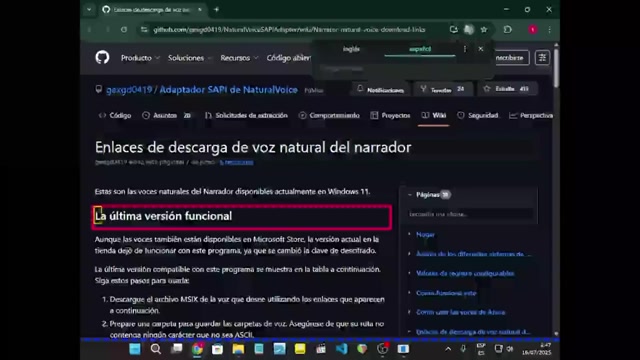 💻 Nuevo método NaturalVoiceSAPIAdapter voces Microsoft(2025)!_1080p
