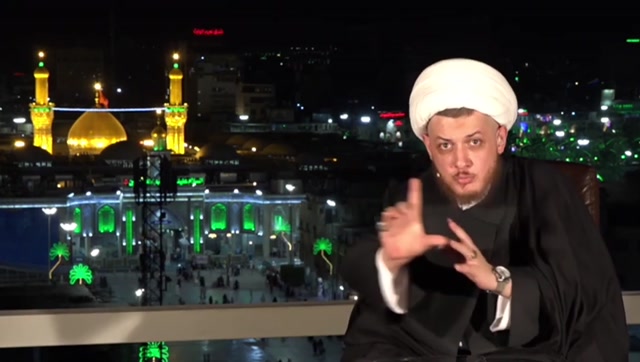 aaa102 .... المعمم محمد شرارة  .... أنشد بيت شعر عند الضريح، فنزل له قنديل ذهبي مكافأة! يبدو أن الإمام فتح برنامج جوائز فورية أرسل بيت شعر واربح ذهباً فوراً