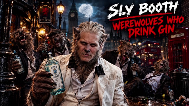 SLY BOOTH WEREWOLVES WHO DRINK GIN
