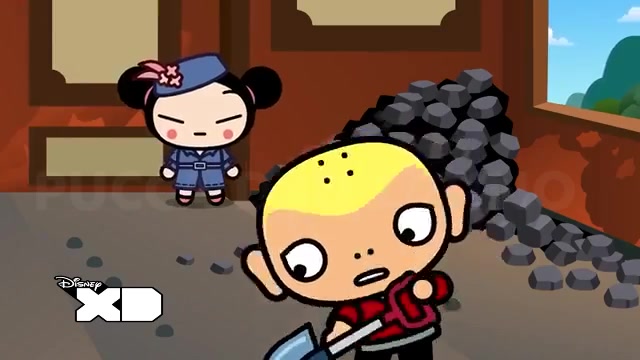 Pucca - Temporada 1 - Capítulo 26B (Problema Sobre Rieles) - Español Latino - Disney XD