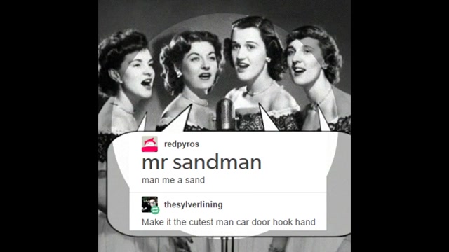 Mr. Sandman, Man Me A Sand 70M90PGJ_ms