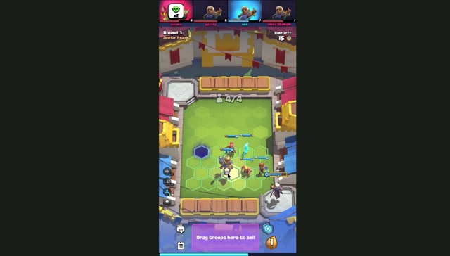 Clash royale trophy road and merge tactics