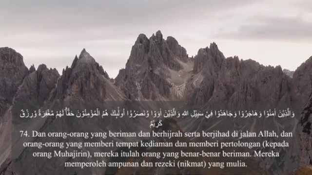 Juz 10  Al Quran  Full Terjemahan Bahasa Indonesia