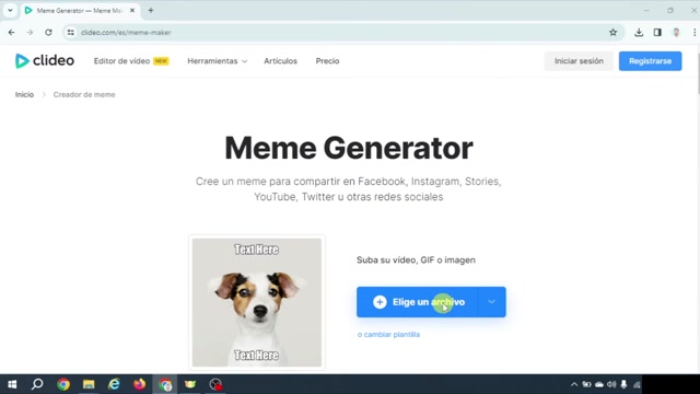 como crear un meme