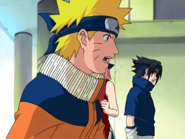 Naruto 22 - O Desafio Chunin, Rock Lee Contra Sasuke
