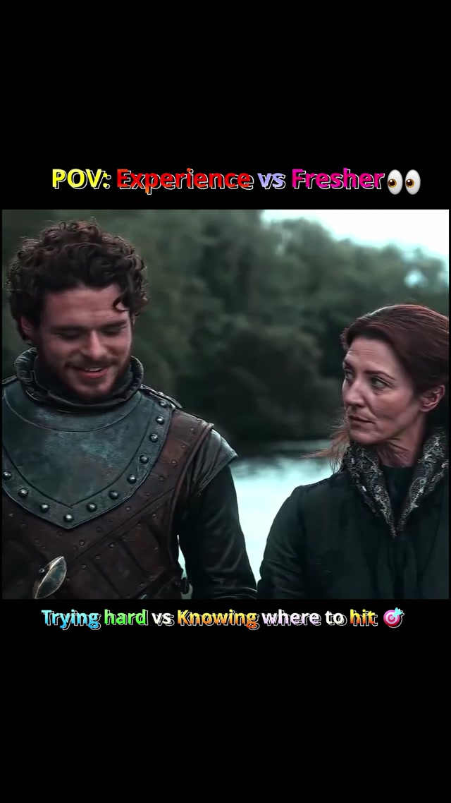 POV: Experience vs Fresher – Trying Hard vs Knowing Where to Hit