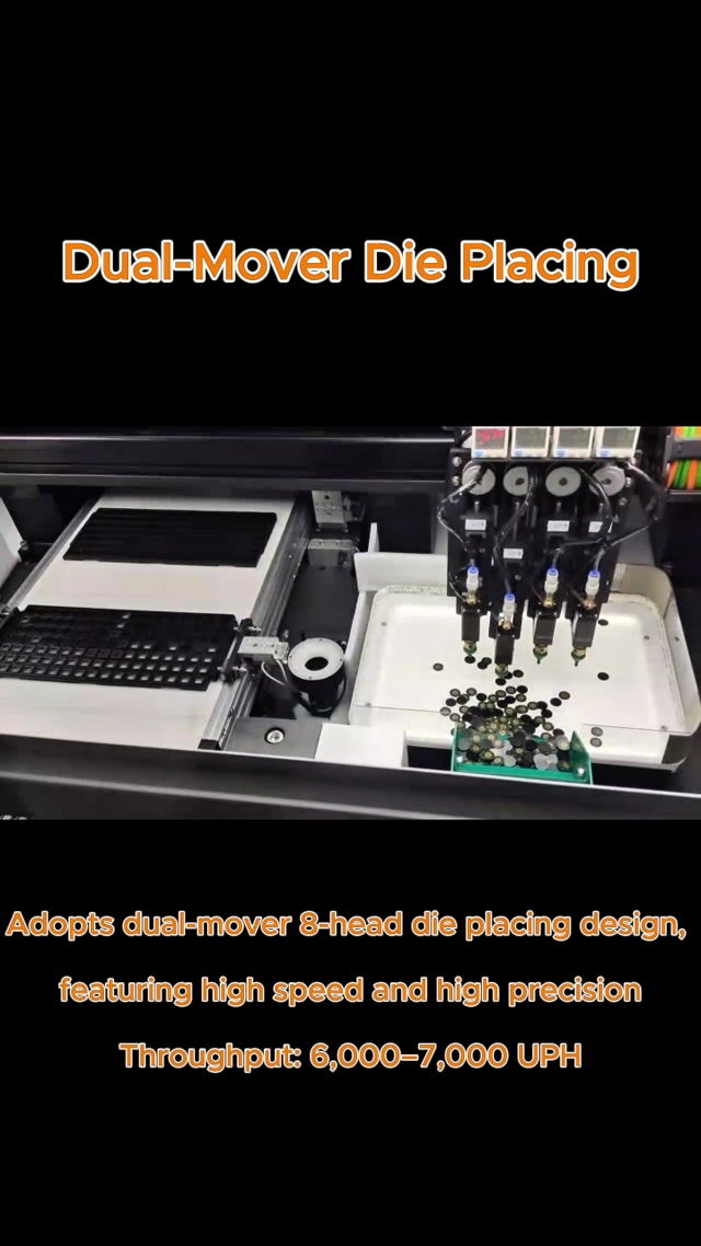 Dual-Mover Die Sorting Machine