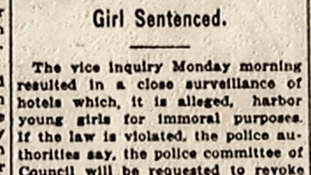 Monday, 14th July 1913 Vice Pickets Posted at Hotels