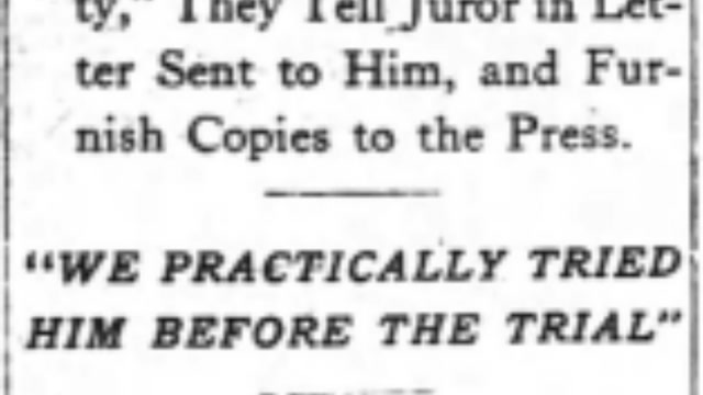 Monday, 6th October 1913 Sparta Citizens Insist Henslee Was Prejudiced, The Atlanta Constitution