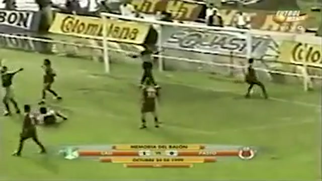 Deportivo Cali 2x0 Deportivo Pasto - Copa Mustang 1999 (Finalización - Fecha 16) - Goles y Resumen - RCN (2012)