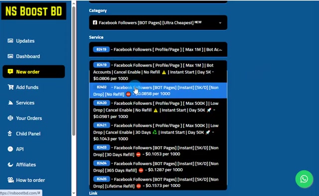 All-In-One Facebook SMM Panel Service Provider | NSBOOSTBD