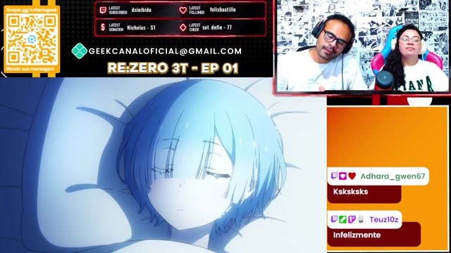 React de T3 Re:Zero EP 1 