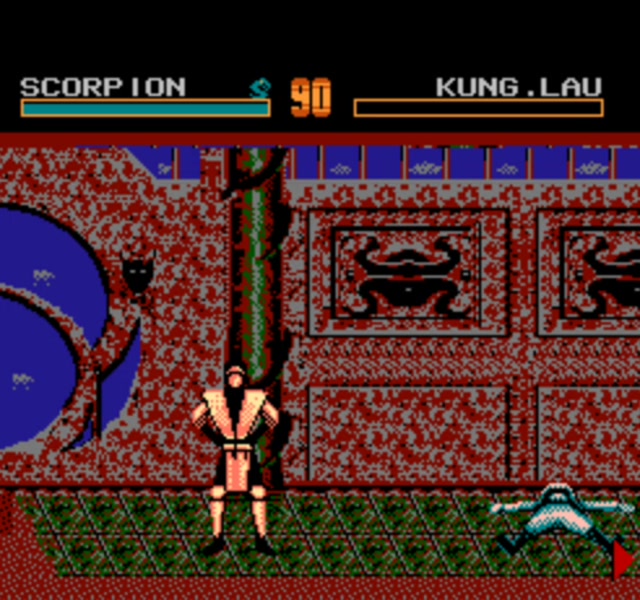Mortal Kombat 3 NES Super Game - Scorpion.