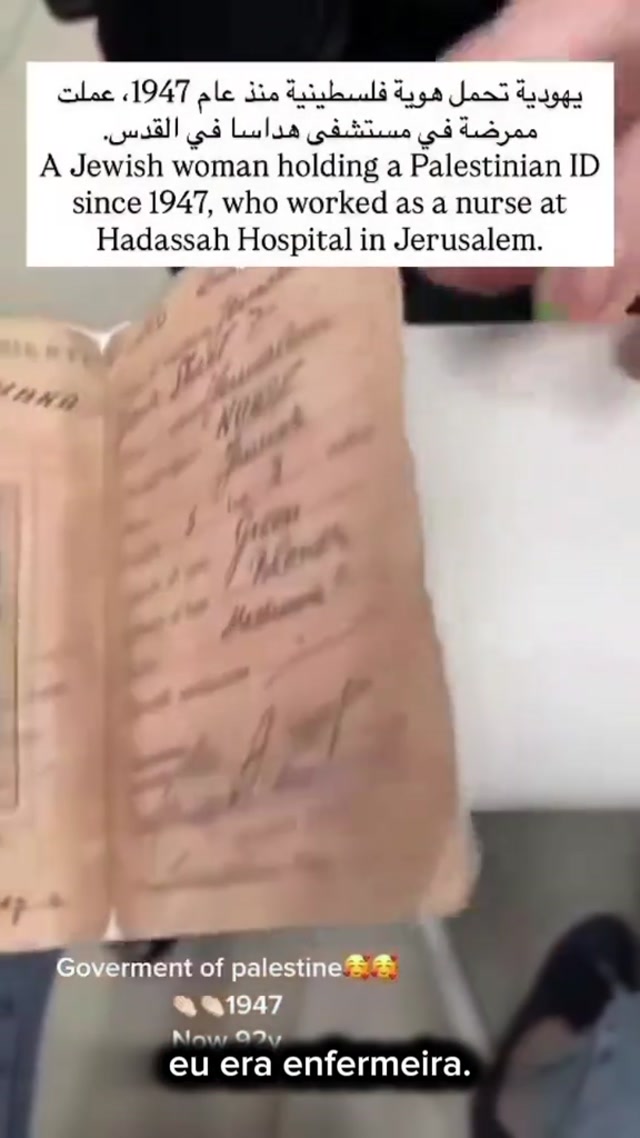 Passaporte PALESTINA 1947
