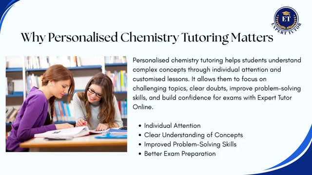 Best Chemistry Tutor in France  Expert Tutor Online