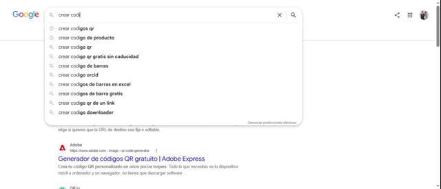  como  crear un codigo qr raipdo