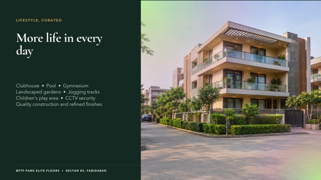 Explore spacious 3 BHK homes at BPTP Park Elite Floors — your guide to a confident, verified purchase.