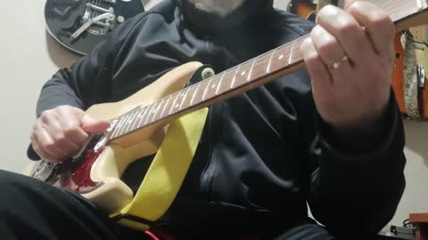 Handmade blues solo 