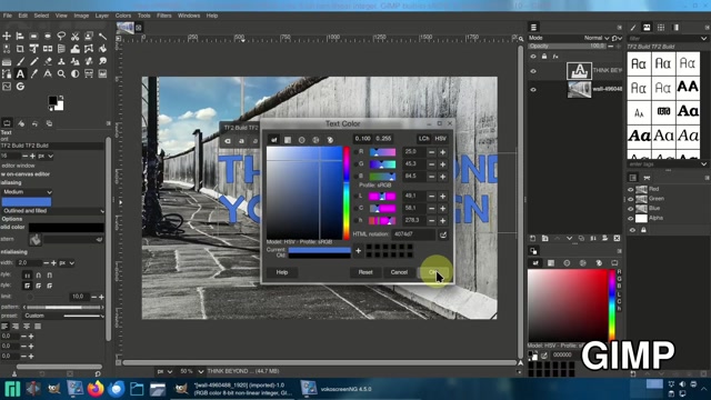 Photoshop with Gimp 3.0 part03