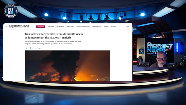 THE PROPHECY NEWS PODCAST: Far From Wanting Peace, Iran Is Rapidly Rebuilding For War-OCT 14 2026