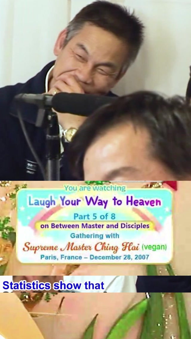 Supreme Master Ching Hai is telling a light-hearted joke about marriage
