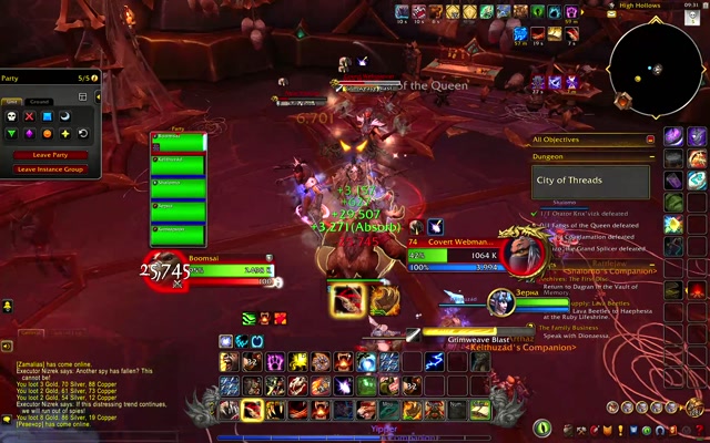 World of Warcraft Dungeon The War Within - Leveling hard