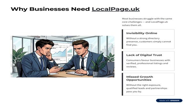 The Power of Online Business Listings with LocalPage uk