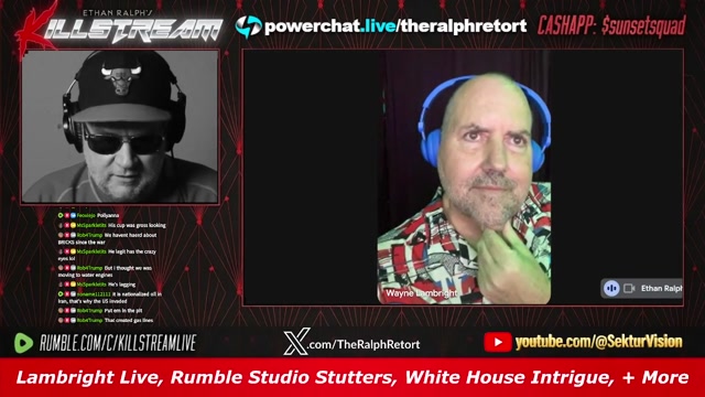 KILLSTREAM: Lambright Live, Rumble Studio Stutters, White House Intrigue, + More