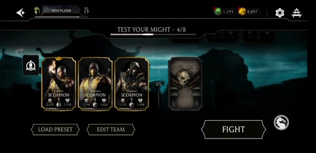 Fight 04 Tower 07 Chapter 02 Battle Mode Mortal Kombat Mobile