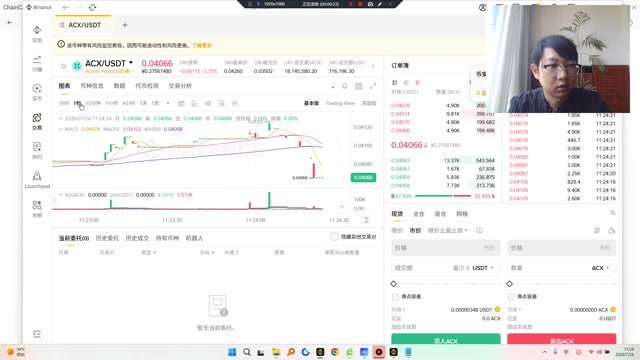 币安将于 2026年 07月 24 日为以下代币添加观察标签：Across Protocol（ACX有庄入驻最高可到0.1286）、Lisk（LSK有庄入驻逢高做空）、Stacks（STX继续下跌）。观察标签代币相较于其他上市代币可能有更高的波动性和风险，币安将密切观测并持续审查。交易这些带有观察标签的代币存在风险，这些代币可能已不再符合上币标准，有被下架的可能性
