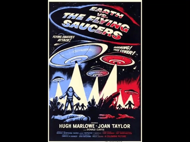EARTH VS. THE FLYING SAUCERS (Main Title) (1956).